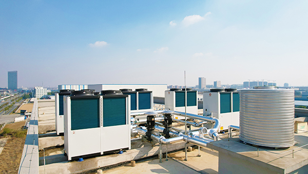 江蘇志達藥業新工廠 熱泵中央空調系統